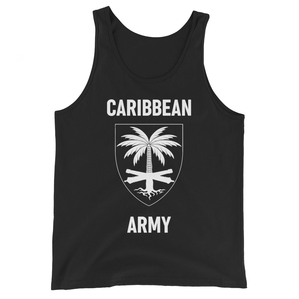 Caribbean Army - Black - Men - Tank Top