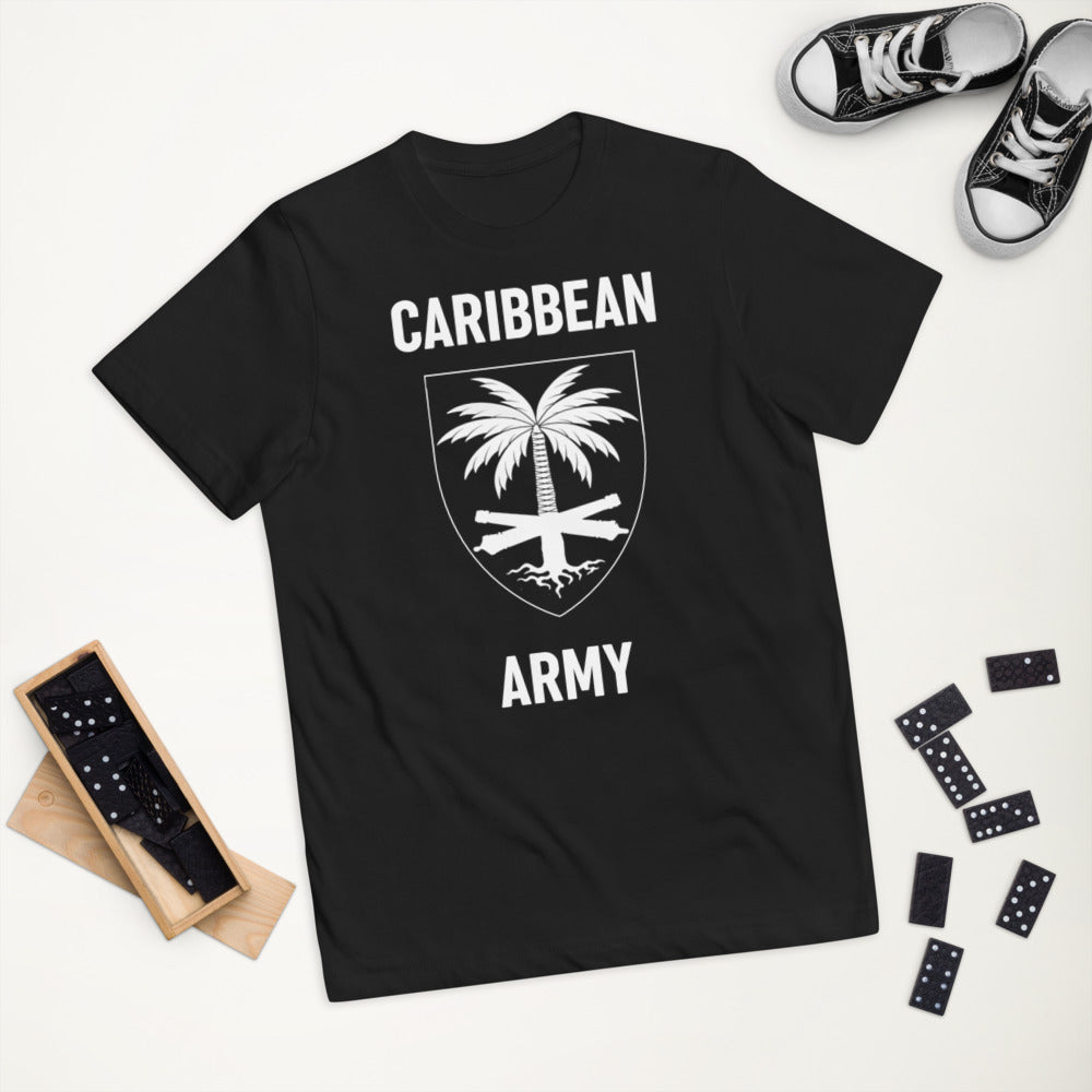 Caribbean Army - Short Sleeve - Youth Jersey T-Shirt