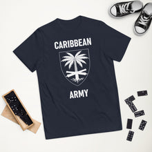 Load image into Gallery viewer, Caribbean Army - Short Sleeve - Youth Jersey T-Shirt
